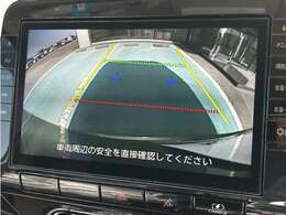 バックビュモニター付きで駐停車も安心です！