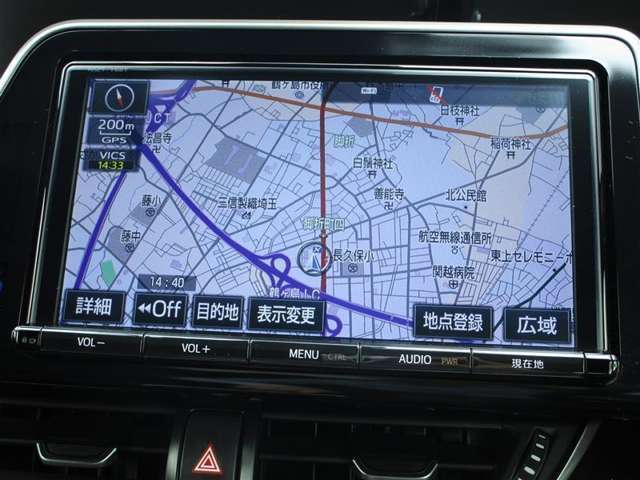 9インチの純正ナビです＾＾