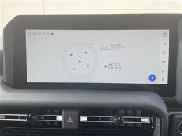 【純正ナビ】専用設計で車内の雰囲気にマッチ。ナビ利用時のマップ表示は見やすく、いつものドライブがグッと楽しくなります。