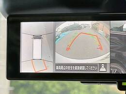【アラウンドビューモニター】を装備で駐車が苦手な方でも安心です。
