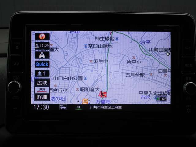 MM320DーLナビゲーション♪大きな画面で地図が見やすいです。