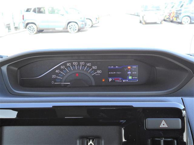 シンプルで見やすいメーターです。