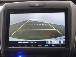 ◆バックカメラ◆リバースにするだけで映ります、後方の安全確認や、狭い駐車場での車庫入れ、雨の日や夜間など視界の悪い時に便利です！安全にバックする為には欠かせない装備です。