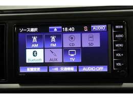 CD・SDオーディオ・Bluetoothオーディオ再生可能♪ワンセグTV視聴可能