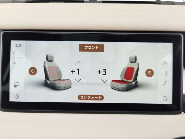 【フロントシートヒーター：MOP価格￥58,000】3段階で温度調節ができ、季節によっては欲しい機能の一つです。女性からの支持が非常に高い装備です。