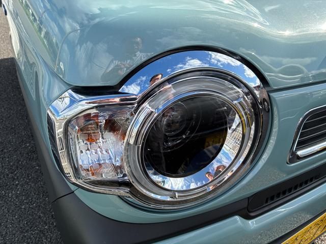 LEDヘッドライトが明るい