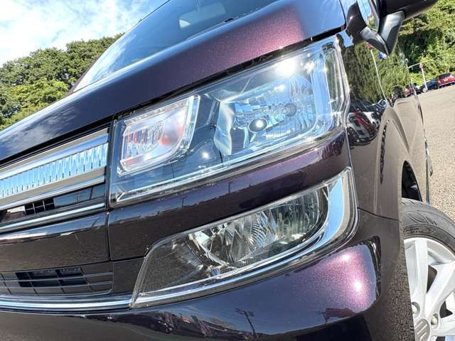 ヘッドライトの状態も非常に良いです！