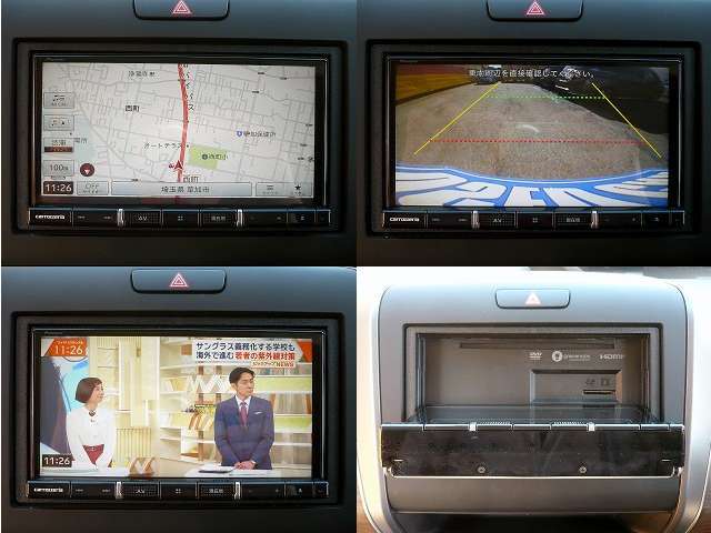社外パイオニア製メモリーナビ！フルセグTV、バックカメラ、CD録音＆DVD再生、Bluetooth電話＆音楽！！