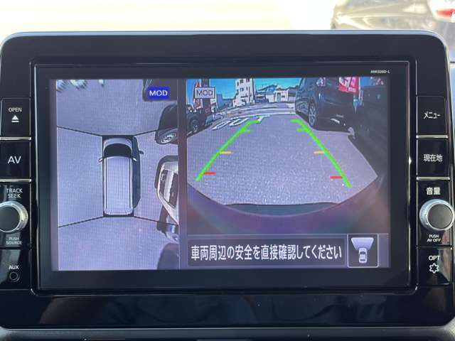 全方位カメラ付き