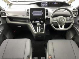 【インパネ全体】全方位で視界が広く、高い目線で運転もしやすいです！