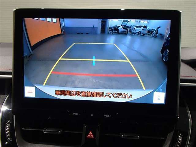 バックガイドモニターで、後方を確認しながら安心して駐車することができます。運転初心者も熟練者も必須の機能ですよ！