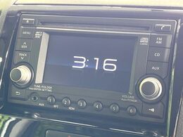 【ディスプレイオーディオ】視認性が高いディスプレイオーディオを装備♪操作性も良好で直感的なソース選択が可能です。