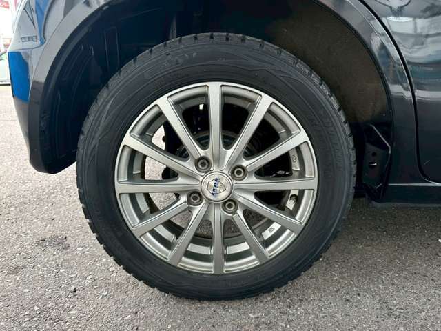 155/65R14 ダンロップ冬タイヤ装着車