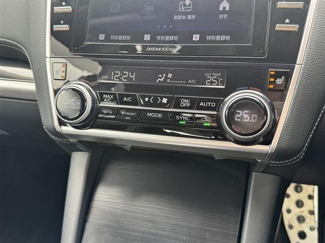 アイサイト・ダイアトーンナビ・フルセグ・F＆S＆Bカメラ・CarPlay・ETC・黒革シート・シートヒーター・ステアヒーター・パワーバックドア・リアCソナー・BSM・ステアシフト・18AW