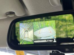 【アラウンドビューモニター】専用のカメラにより、上から見下ろしたような視点で360度クルマの周囲を確認することができます☆死角部分も確認しやすく、狭い場所での切り返しや駐車もスムーズに行えます。