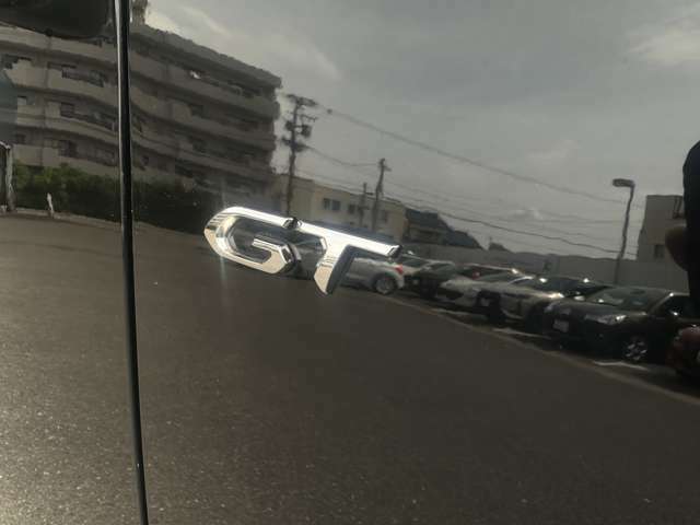 GT専用エンブレムでございます。