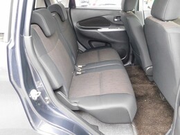 後部座席です。