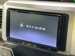 【ナビゲーション】目的地までしっかり案内してくれる使いやすいナビ。Bluetooth接続すればお持ちのスマホやMP3プレイヤーの音楽を再生可能！毎日の運転がさらに楽しくなります！！