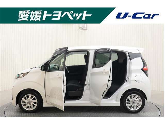 広い開口部で乗り降りラクラク♪