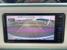【バックカメラ】駐車時に後方がリアルタイム映像で確認できます。大型商業施設や立体駐車場での駐車時や、夜間のバック時に大活躍！運転スキルに関わらず、今や必須となった装備のひとつです！