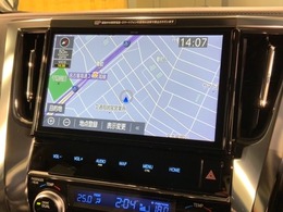 純正ナビ搭載です。知らない道も安心ですね！