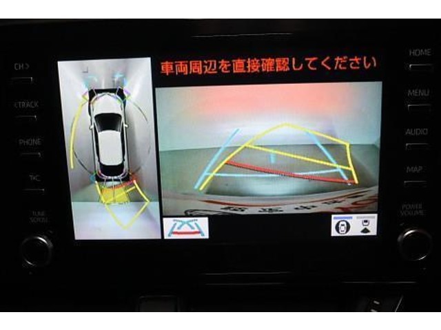 『全周囲モニター』　車両周辺の映像も表示するので、より安心です！