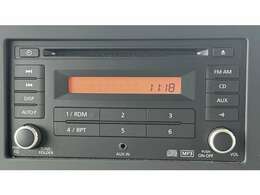 CD、AM/FMラジオ再生可能です。