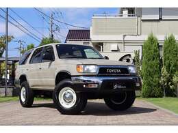 ◆US4ランナー仕様　4ランナーフェンダーモール　USコーナーレンズ　前後メッキバンパー　メッキガーニッシュ　DEAN16AW　A/Tタイヤ　ブラウンレザー調シートカバー　ウッドステアリング　他