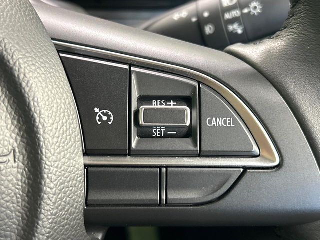 【クルーズコントロール】高速道路もラクラク走行。アクセルを離しても一定速度で走行ができ、長距離運転時の負担を軽減！加速・減速も簡単なスイッチ操作で調整できます。