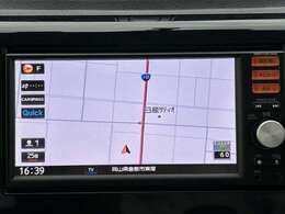 【純正ナビ】専用設計で車内の雰囲気にマッチ！ナビ利用時のマップ表示は見やすく、いつものドライブがグッと楽しくなります！