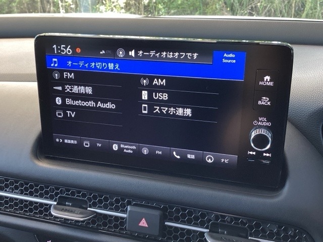 ナビ機能だけではありません、オーディオ機能も充実しています。