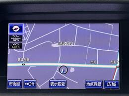 【カーナビ】ナビ利用時のマップ表示は見やすく、いつものドライブがグッと楽しくなります。