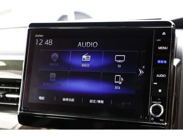 BluetoothやTVが見れます！