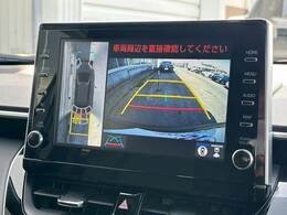 【パノラミックビューモニター】を装備しております。全周囲カメラで危険察知。狭い駐車場でも安心して駐車できますね。