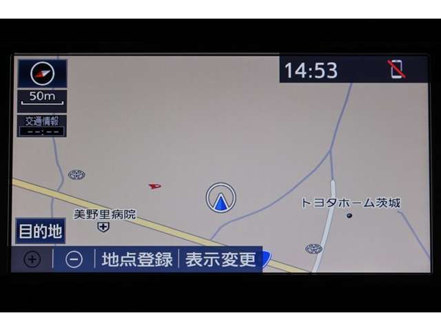 純正SDナビゲーションです。（NSCN-W68）　初めて行く場所も道に迷うことなく安心です。