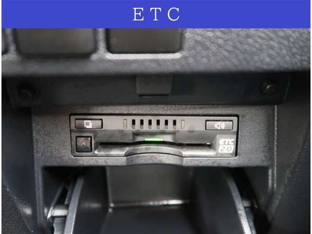 【ETC】純正ビルトインタイプのETC2.0です。専用設計になりますのでデザインもスッキリです。