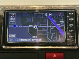 純正7インチナビ。フルセグ、ブルートゥースお楽しみいただけます。