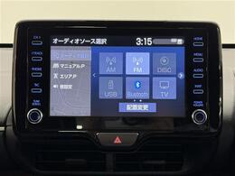 【純正8インチナビ】人気の8インチナビ（純正）を装備。マップ表示も見やすく、操作性も◎。Apple CarPlay、AndroidAutoにも対応。