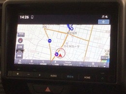 ギャザズナビ搭載です。知らない道も安心ですね！