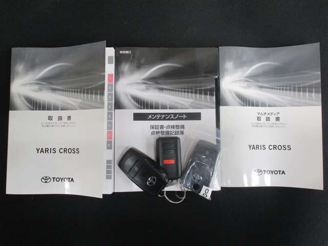 車両取扱説明書・オーディオ取扱説明書・メンテナンスノート付♪