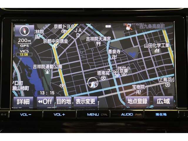 純正9インチSDナビ。CD・DVD・SD・高画質で鮮明な映像が楽しめるフルセグTV対応です。