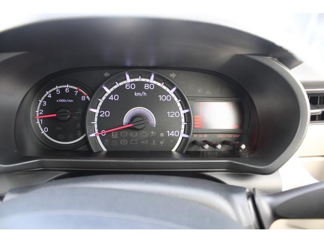 視認性の高いメーター、運転に集中できます