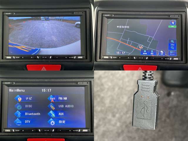★バックカメラ★社外ナビ★TV見れます★CD・BT★USB接続