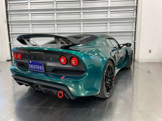 ルーバー式テールゲートが特徴のEXIGE SPORT350　LOTUS CUP JAPAN参戦のCUPCARとなります。