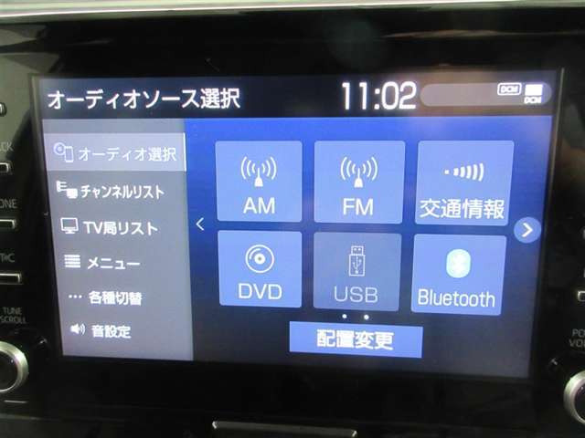 ナビメインメニュー。