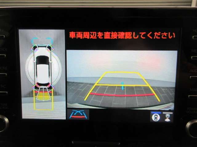 全方位カメラ装備。