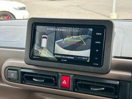 【　全方位カメラ　】上から見下ろしたように駐車が可能です。安心して縦列駐車も可能です♪