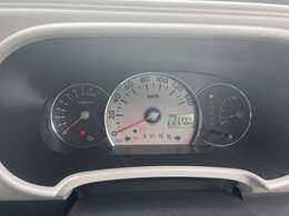 シンプルで見やすいスピードメーターです