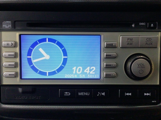 【オーディオ機能】※CD読み込み不良。FM/AMラジオはお聞きいただけますよ♪