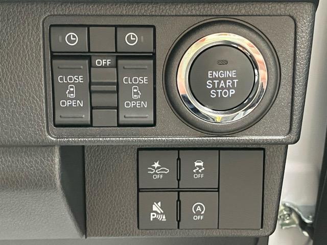 【プッシュボタンスタート】ワンタッチでエンジンの作動が出来るプッシュボタンスタートを採用しております☆